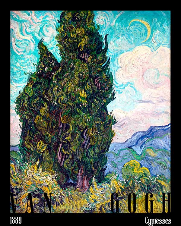 Van_Gogh_Cypresses_1889_black_600_750